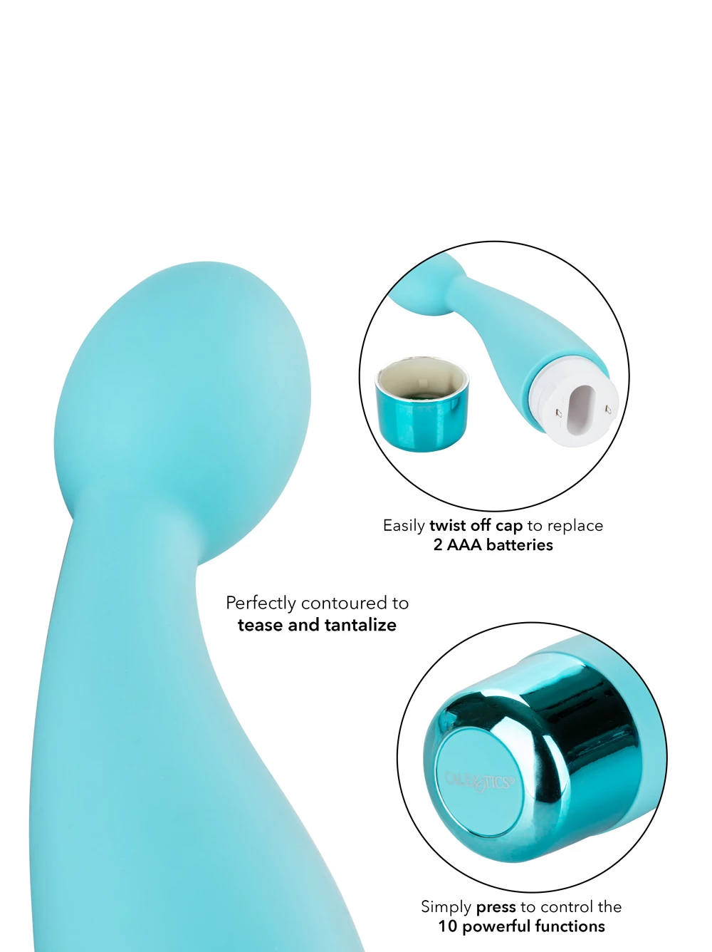 Cal Exotics Eden Tulip Vibrator 8 Cal Exotics Eden Tulip Vibrator - Image 8