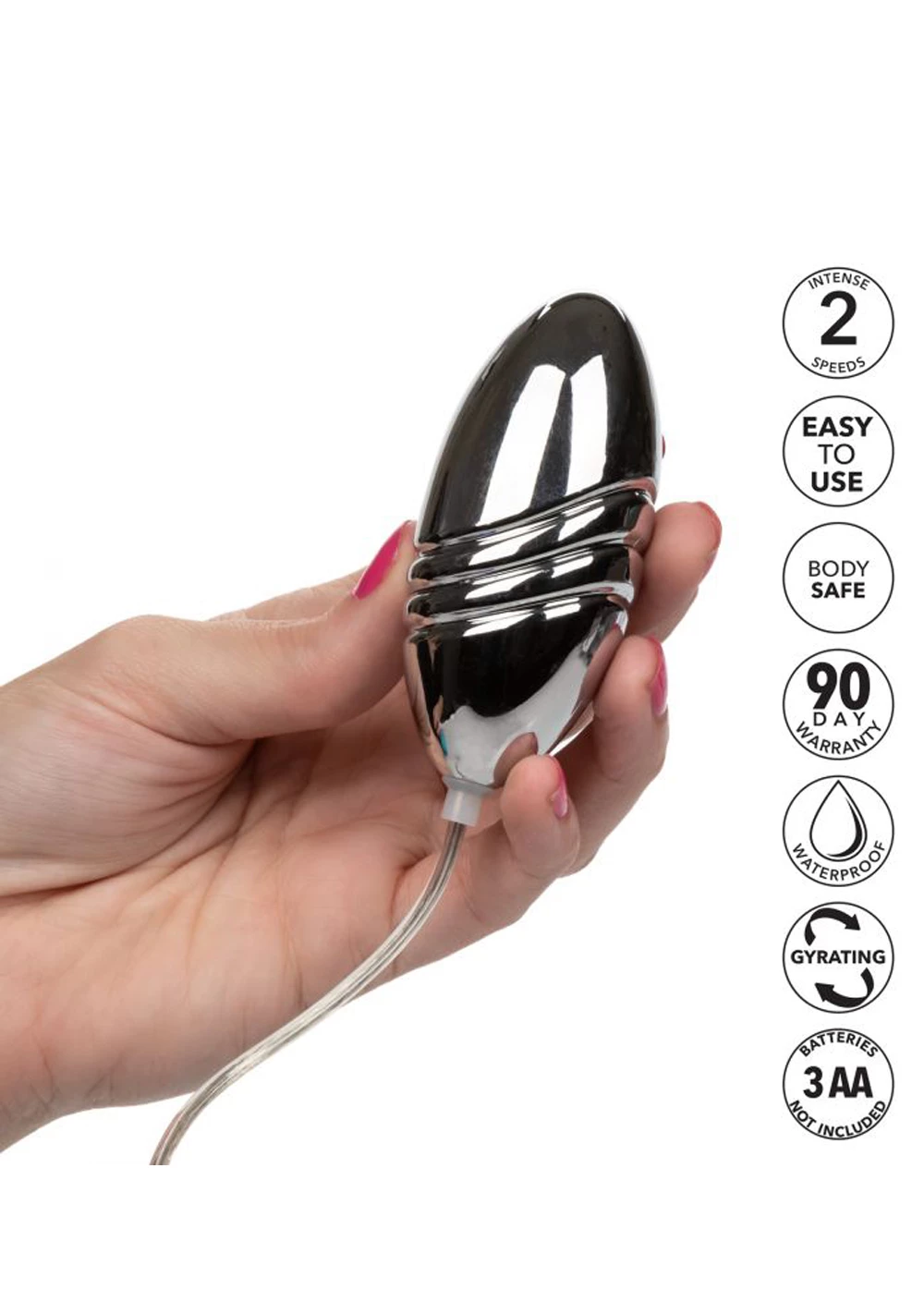 Cal Exotics Waterproof Gyrating Bullet 3 Cal Exotics Waterproof Gyrating Bullet - Image 3