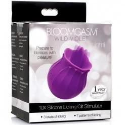 XR Brands Bloomgasm Wild Violet Licking Silicone Stimulator -Vibrators Online Shop dtahajdcmleh56a53uyp