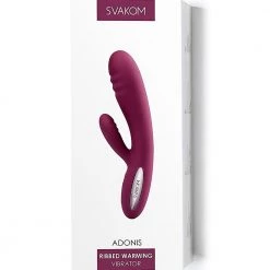 Svakom Adonis Ribbed Warming Rabbit Vibrator -Vibrators Online Shop ga2b4drkhajbcypiab7i