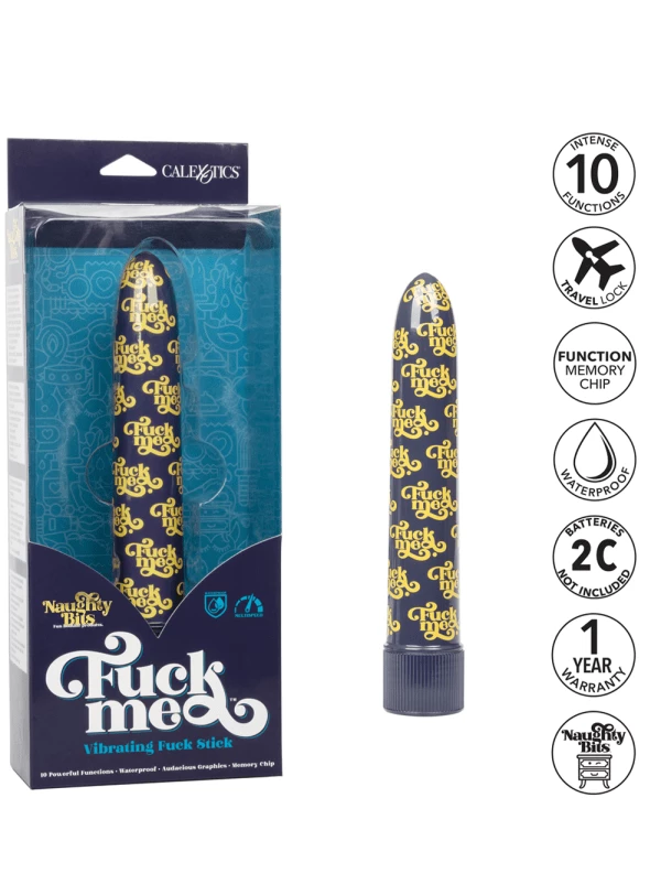 Cal Exotics Naughty Bits F*ck Me Vibrator 6 Cal Exotics Naughty Bits F*ck Me Vibrator - Image 6