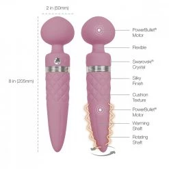 BMS Enterprises Pillow Talk Sultry Rotating Wand -Vibrators Online Shop jcyacp2cwkq3031snjnp