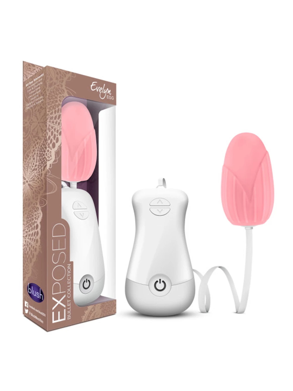 Blush Evelyn Vibrator 3 Blush Evelyn Vibrator - Image 3