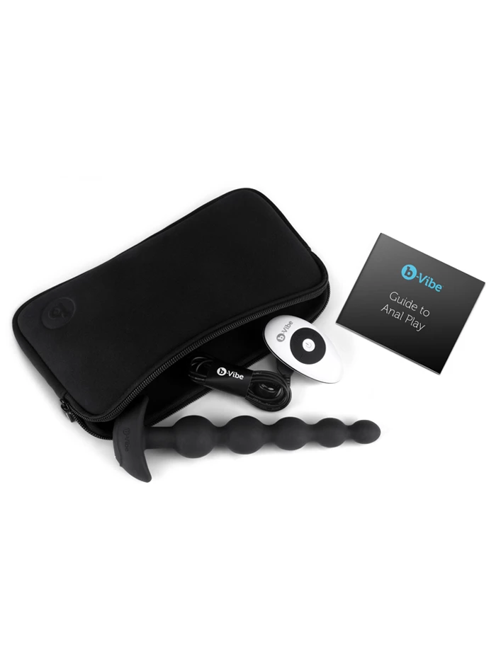 B-Vibe Cinco Vibrating Anal Beads 4 B-Vibe Cinco Vibrating Anal Beads - Image 4