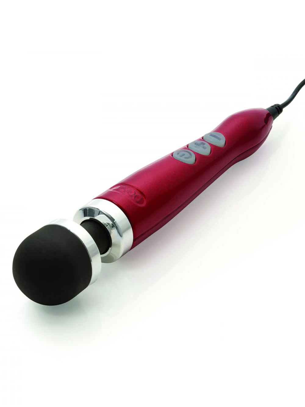 Doxy Number 3 Die Cast Massager Red 3 Doxy Number 3 Die Cast Massager Red - Image 3