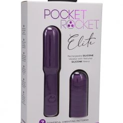Doc Johnson Pocket Rocket® Elite - Rechargeable With Removable Sleeve 20 Doc Johnson Pocket Rocket® Elite - Rechargeable With Removable Sleeve -Vibrators Online Shop rvwtaosapwhvlztwisep