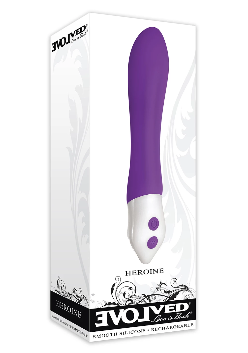Evolved Novelties Heroine Smooth Silicone Vibrator 4 Evolved Novelties Heroine Smooth Silicone Vibrator - Image 4