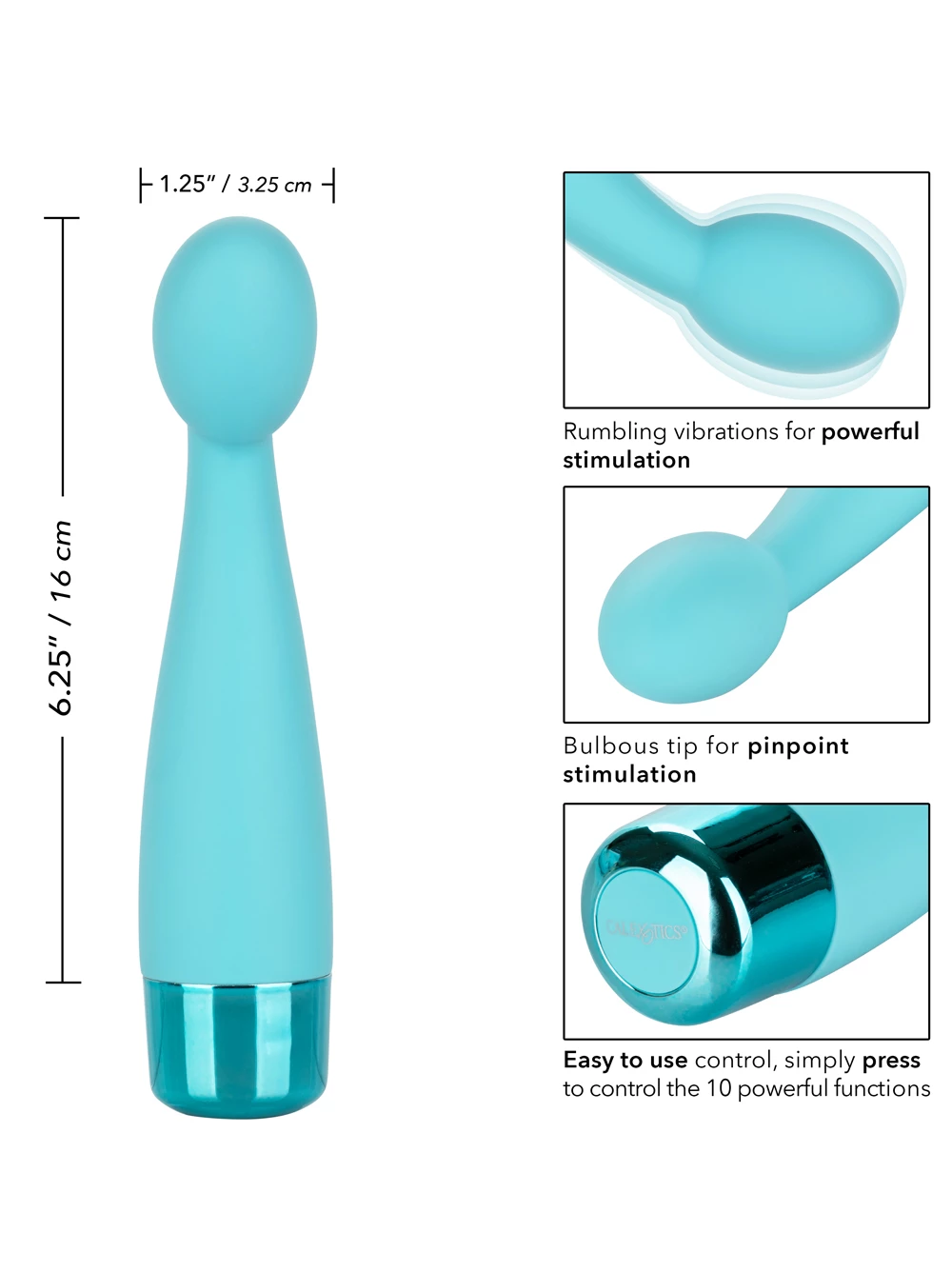 Cal Exotics Eden Tulip Vibrator 7 Cal Exotics Eden Tulip Vibrator - Image 7