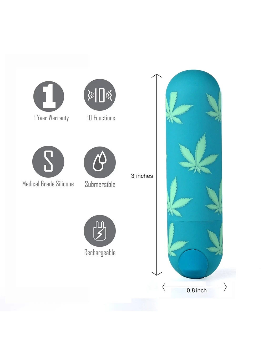 Maia Toys Jessi 420 Bullet Vibrator 2 Maia Toys Jessi 420 Bullet Vibrator - Image 2