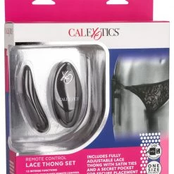 Cal Exotics Remote Control Lace Thong Set -Vibrators Online Shop xdt3blgbr0xykgnk1oba