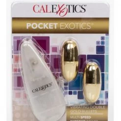 Cal Exotics Pocket Exotics Vibrating Double Gold Bullets -Vibrators Online Shop ziunuqoc1g92shc4jufp